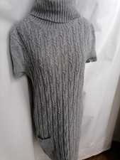 MARC O POLO CAMPUS LANA wolle Strick Kleid HÄNGERCHEN grau M 38 L 38 40 NEUW✨