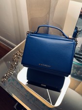 Givenchy Abend Tasche Pandora Box Bag Blau Designer Fashion Kylie Jenner Promi