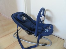 Babywippe "Bella" von Babyplus, blau, Jack and his Friend, verstellbar,Neuwertig