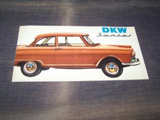 TOPRARITÄT Herrlicher Prospekt DKW Junior von 1959 Auto Union !!!