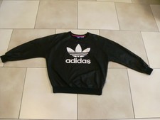 Pulli(ADIDAS)GR.36-38 Schwarz 66%Polyester 34%Baumwolle guter Zustand