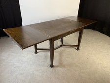 OB22-0050 Jugendstil Ausziehtisch Esstisch um 1910 Eiche