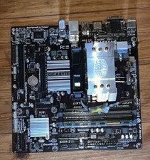 Gaming PC: Gigabyte Mainboard mit AMD CPU + Coolermaster CPU Kühler und 8GB RAM 