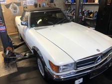 Mercedes Benz 280 SL R107 Oldtimer H-Kennzeichen deutsches Fahrzeug
