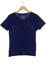 Adidas T-Shirt Herren Oberteil Shirt Gr. M Baumwolle blau #ea48c98