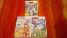 Nintendo Wii Spielesammlung Rune Factory Frontier Sonic Colours Pangya Golf