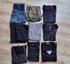 Umstandsmode Bekleidungspaket 10 tlg. Gr.M-L-XL Hosen/Shirts/Pulli