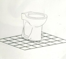 Torrey Schalldämmplatte 4 mm für Stand-WC bis 440 mm Länge Ersatzteil