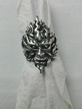 Ring Baum Gesicht(Teufel). 55iger(ca.17,5) Punk,Headbanger. 