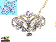 wertvolles exklusives antikes 0,52ct Karat Diamant 585er Goldcollier 3990€ Euro