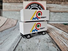 Herpa Albedo Schenker Art Koffer Anhänger Aufbauten