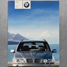BMW X5 / E53 / 3.0i / 4.4i / 4.6is / 3.0d Prospekt/Brochure 106 Seiten 2002!