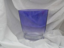 Murano Sommerso Asymetrical eiförmig Vase