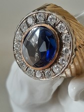 Saphir Ring Gold 585 Brillant