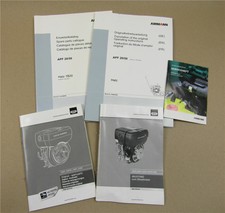 Ammann APF 20/50 Bedienungsanleitung Ersatzteilliste + Hatz Motor + Serviceheft