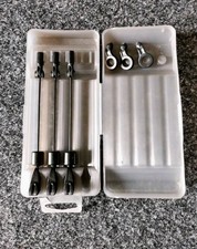 3× Fox Tackle Black Label "black" Mini Swinger + Case Karpfen TOP Fishing Carp