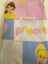 Disney Princess Belle Cinderella Faux Patchwork weiche Decke Werfen sehr weich
