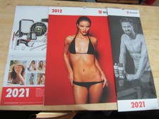 Würth Kalender 2x Frauen 2012 & 2021 + 2x Männer 2020 & 2021 für Sammler