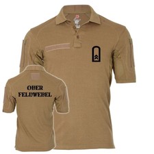 Tactical Poloshirt Alfa - Oberfeldwebel OFw OF Dienstgrad BW Abzeichen #19268