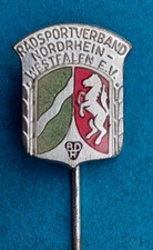 Silberne RADSPORTVERBAND NORDRHEIN-WESTFALEN E.V. - Ehrennadel        BDR