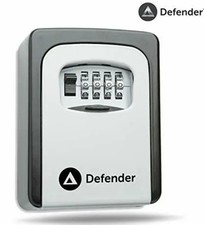 Defender Wandmontierter Schlüsselsafe - Kombinationsschlüsselsafe Outdoor Schlüsselbox
