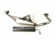 Tecnigas Q-TRE Auspuff Peugeot Speedfight liegend 2T 50 2 Takt LC Auspuffanlage