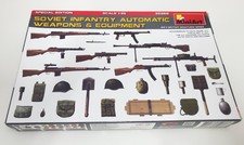 MiniArt 35268 Soviet Infantry Automatic Weapons & Equipment Waffen Zubehör 1:35