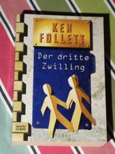 'Der dritte Zwilling' ? KEN FOLLETT ? Roman ° Thriller ° ungelesen °  TB