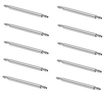 10x Federstege Edelstahl Federstifte Uhrenstifte für Uhrenarmband Armbanduhr
