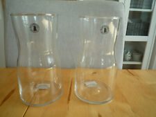 2 Stück Ikea Vase durchsichtig Klarglas Glasvase transparent, HAND MADE