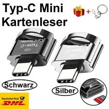 USB-C Micro SD OTG Adapter Kartenleser  Speicherkartenleser Smartphone Laptop 