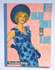 DDR Reklame Versandhaus Katalog 10 Jahre VH Leipzig 1966 Spielzeug Technik RAR