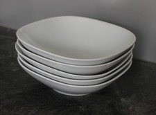 IKEA Suppen tiefer Teller Schüssel Schale Susan Pryke 13286 eckig weiß 20x20cm