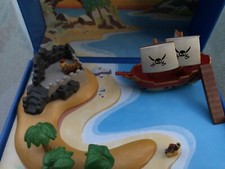 Playmobil Microwelt 4331 Piraten Box blau Kinder magnetisch Spielzeug unterwegs