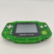 Nintendo Gameboy Advance Custom Shell Transparent Grün