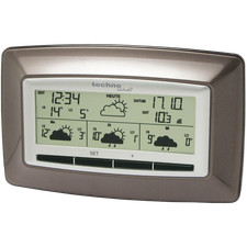 Wetterstation / WD 4005 / Thermometer / TechnoLine / Farbe Grau