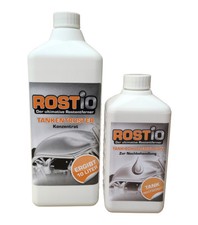1 Liter Rostio Tankentroster + 500ml Tank-Schutzemulsion Tankversiegelung Set