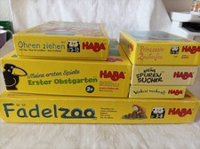 6 HABA Spiele - für 2+ - 6 Jahre - sh. Aufstellung