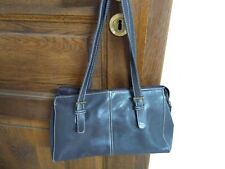 Luigi Echtleder Handtasche BRAUN (obwohl auf dem Bild eher blau/grau erscheint)