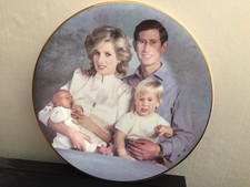 Chinateller der königlichen Familie Prinz & Prinzessin von Wales & ihre zwei Kinder.