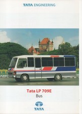 Tata LP 709E bus (made in India) _2001 Prospekt / Brochure 