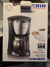 Severin KA 4805 Kaffeemaschine - Edelstahl/Schwarz, 650W