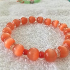 Sonderpreis  Armband Katzenauge Glasperlen