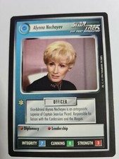 Star Trek CCG Decipher STCCG: Alynna Nechayev BB limited 1994 Black Border