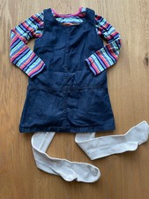 Mächen Kleid 3-teiliges Set, Gr. 98