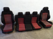 VW Golf 4 GTI RECARO Sitze Ausstattung Sitzausstattung ROT SCHWARZ Innen STOFF
