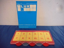 mini LÜK Set mit Buch Rechnen Zahlenraum 1 - 12 - Nr. 255101 - Westermann