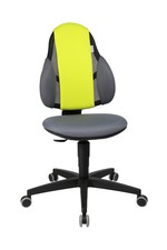 Bürostuhl Kinderdrehstuhl Schreibtischstuhl Topstar Berri Free X gelb-grau BWare