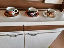 Ritzenhoff Espresso Tassen mit Teller 3 Stück