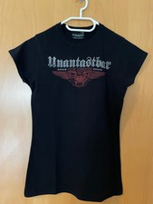 Unantastbar T-Shirt  Damen girl M Girlie schwarz selten UATB 100 % PUNKROCK
